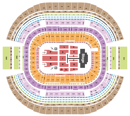 AT&T Stadium Posty Fest Seating Chart